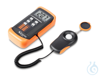 Luxmeter - external sensor, up to 200.000 Lux Helps to determine if workplace...